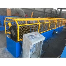 Small hat post roll forming machine